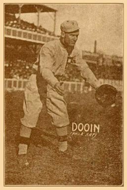 1914 Texas Tommy Type 1 Red Dooin #18 Baseball Card
