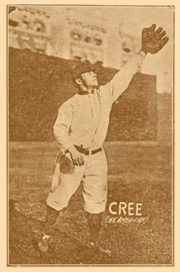 1914 Texas Tommy Type 1 Birdie Cree #16 Baseball Card