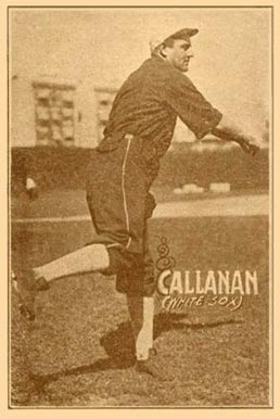 1914 Texas Tommy Type 1 Nixey Callanan #9 Baseball Card
