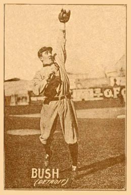 1914 Texas Tommy Type 1 Donnie Bush #7 Baseball Card