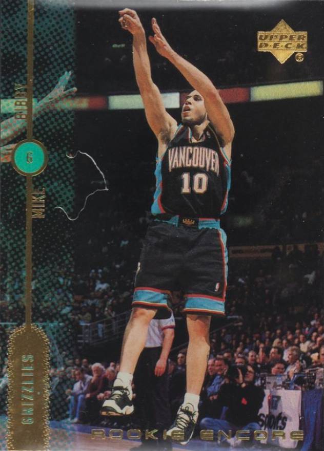 1998 Upper Deck Encore Rookie Encore Mike Bibby #RE6 Basketball Card