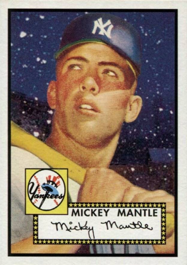 2007 Topps '52  Mickey Mantle #7 Baseball Card