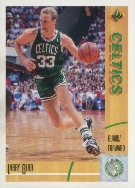 1990 Upper Deck Prototypes Larry Bird #33 Basketball Card