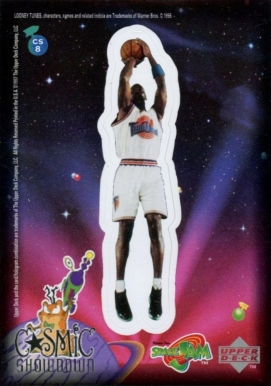 1996 Upper Deck Space Jam Cosmic Showdown Michael Jordan #CS8 Basketball Card