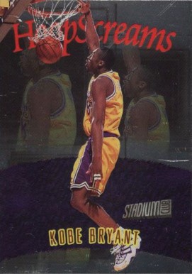 1997 Stadium Club Hoop Screams Kobe Bryant #HS9 Basketball Card