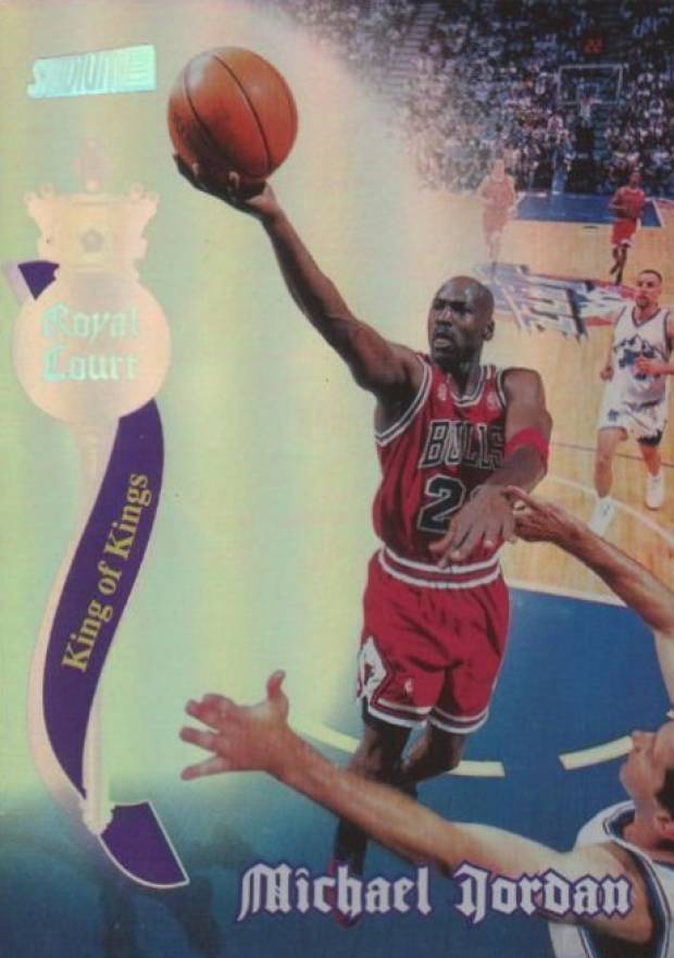 1997 Stadium Club Royal Court Michael Jordan #RC6 Basketball Card
