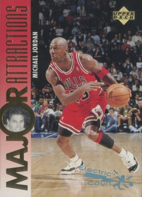 1995 Upper Deck Michael Jordan #337 Basketball Card