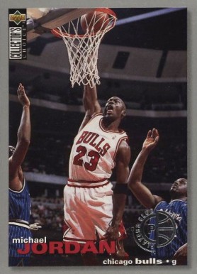 1995 Collector's Choice  Michael Jordan #45 Basketball Card