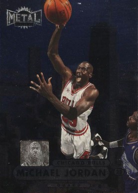 1997 Metal Universe Championship Michael Jordan #23 Basketball Card