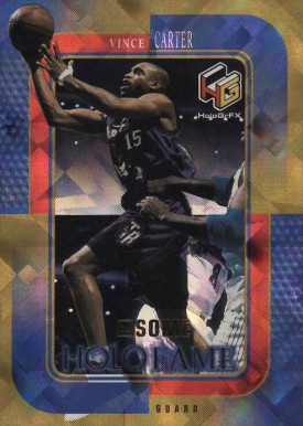 1999 Upper Deck HoloGrFX Holofame Vince Carter #HF-9 Basketball Card