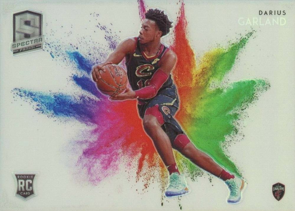 2019 Panini Spectra Color Blast Darius Garland #9 Basketball Card