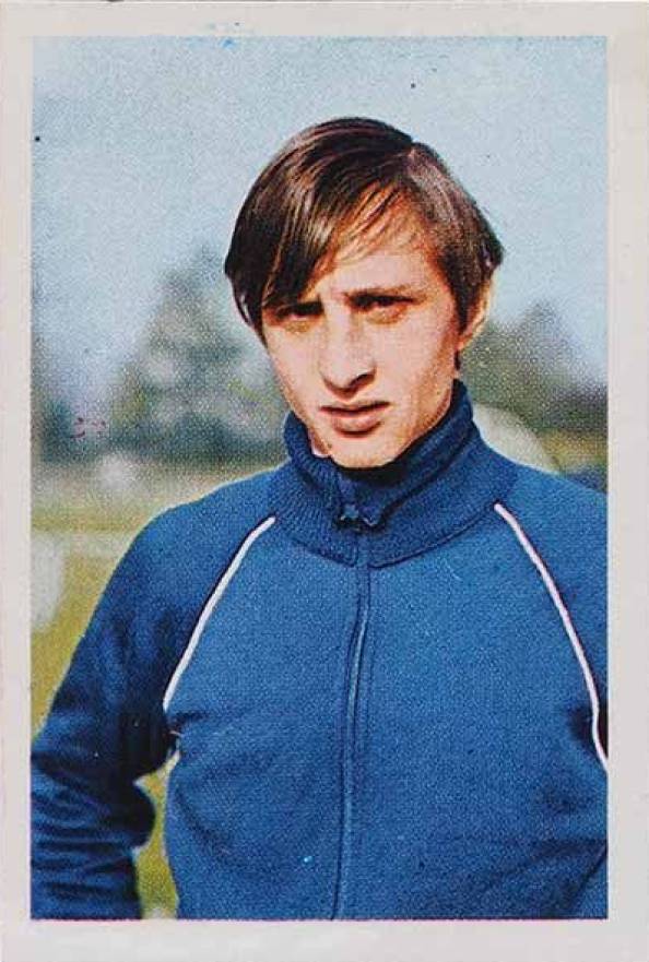 1968 Vanderhout Voetbalsterren Johan Cruyff #17 Soccer Card