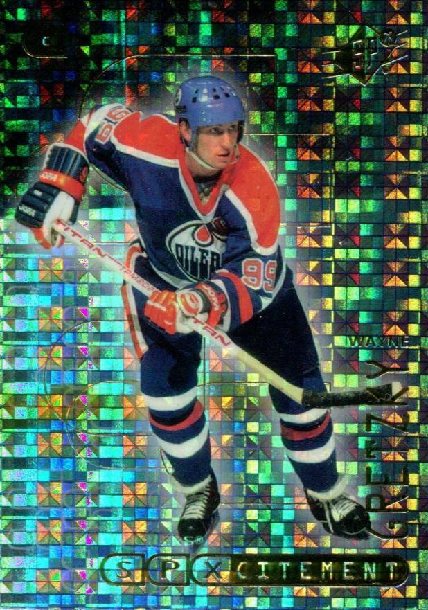 1999 SPx SPXcitement Wayne Gretzky #X1 Hockey Card