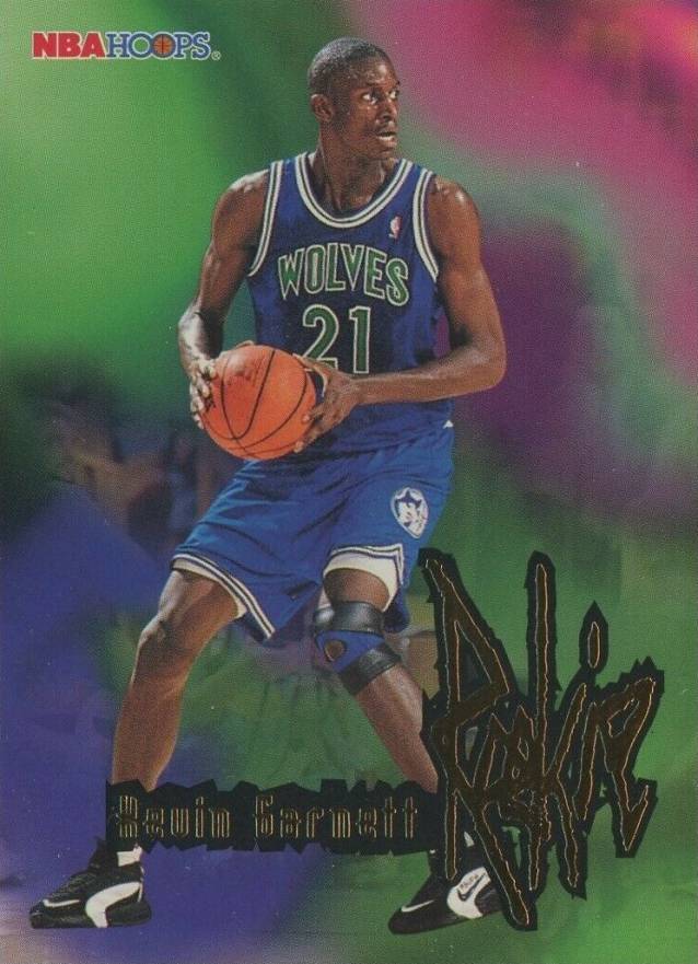 1995 Hoops Kevin Garnett #272 Basketball Card