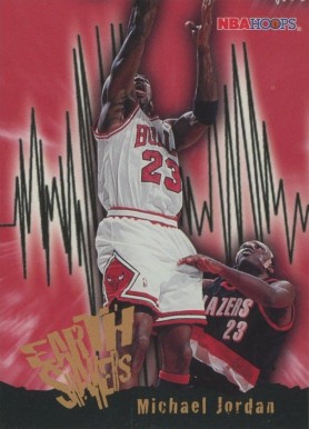 1995 Hoops Michael Jordan #358 Basketball Card