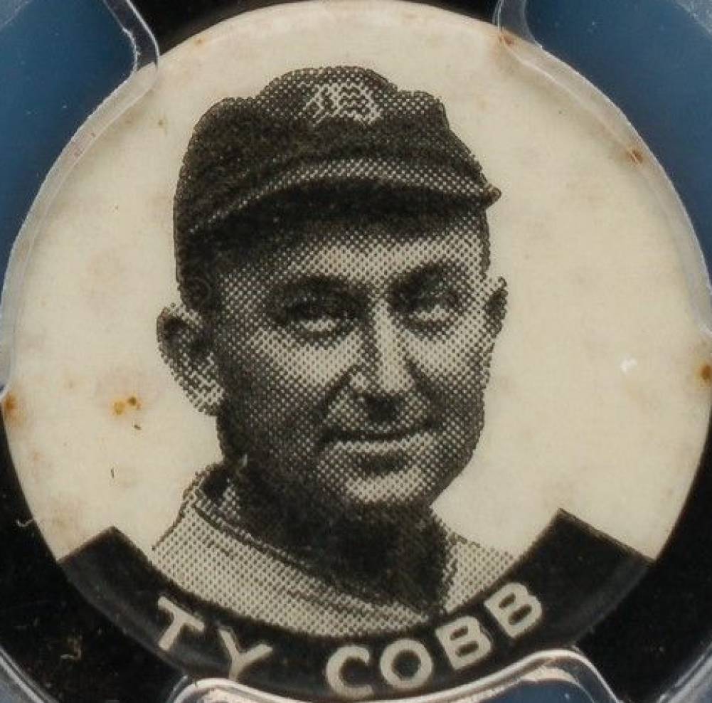 1928 PM6 Baseball Player Pins Ty Cobb # Baseball Card