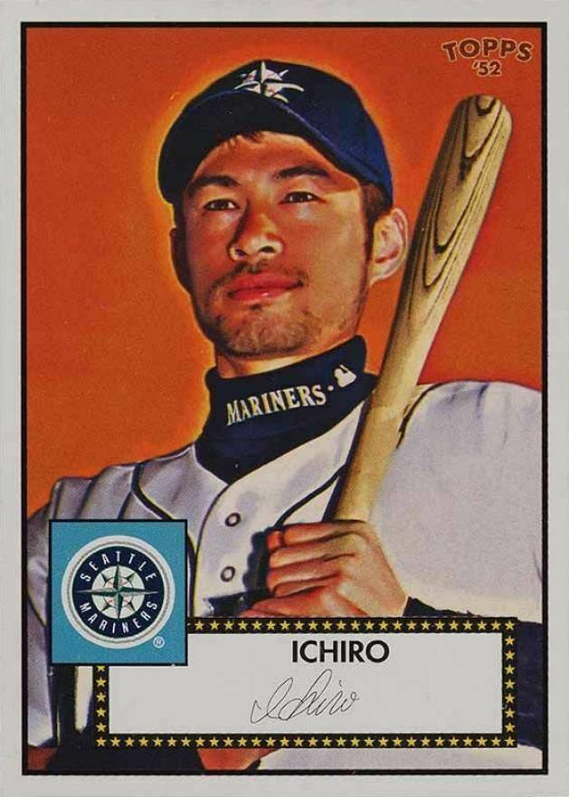 2006 Topps '52 Debut Flashbacks Ichiro #DF4 Baseball Card