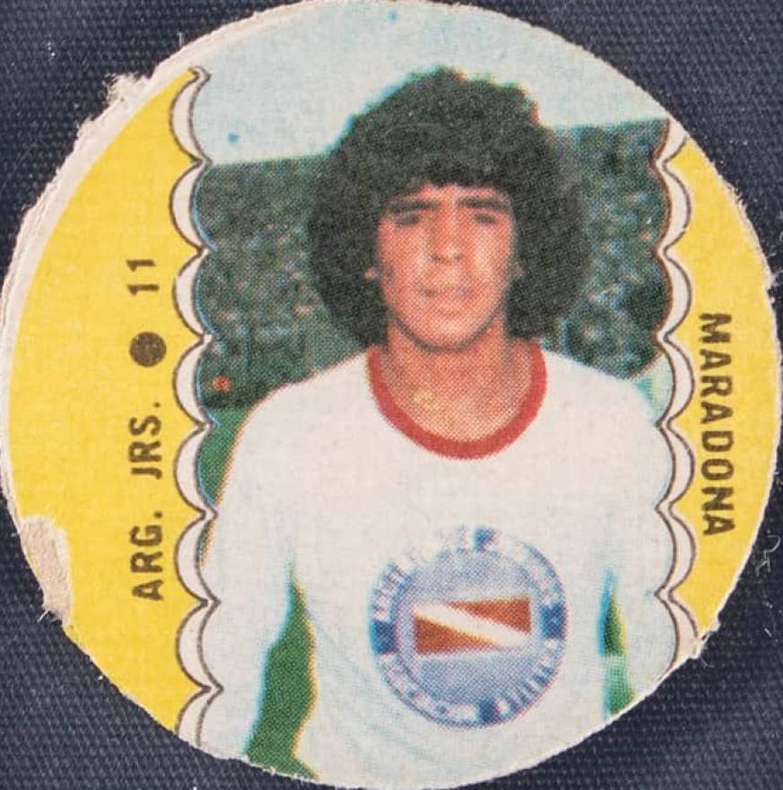 1977 Crack Futbol Campeonato Maradona #11 Soccer Card