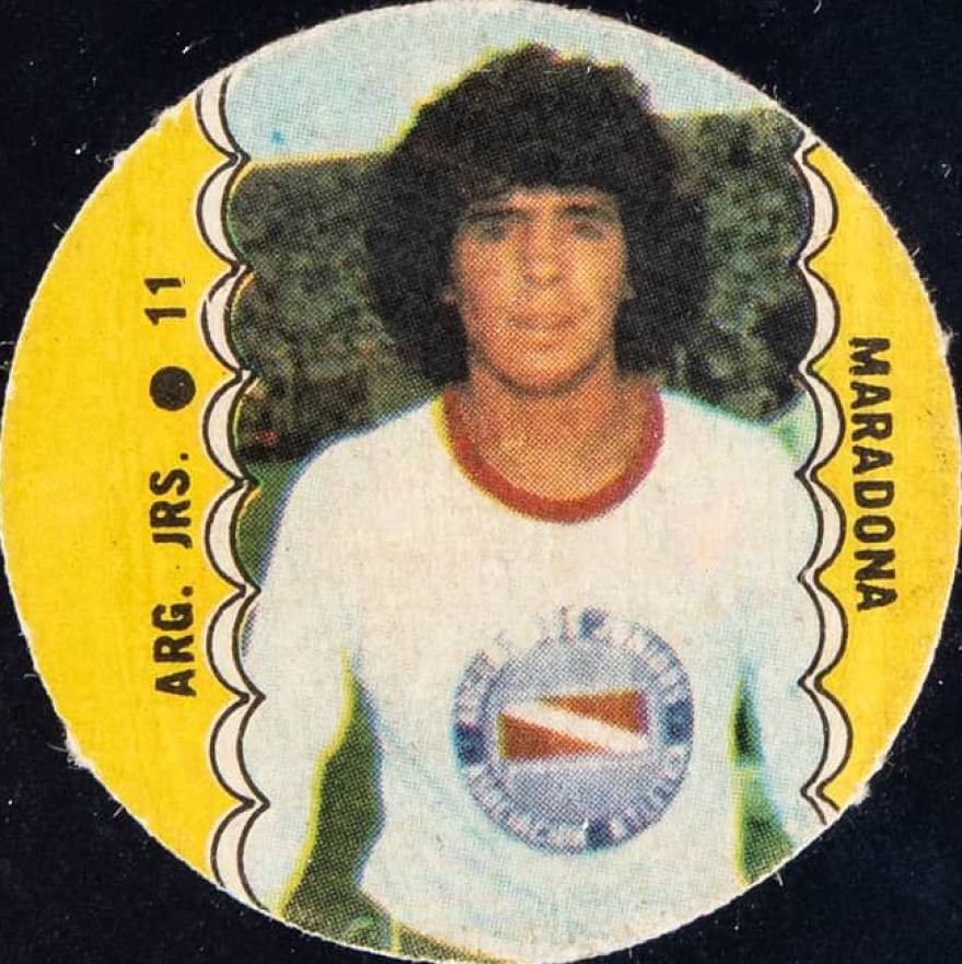 1977 Crack Futbol Campeonato Diego Maradona #11 Soccer Card