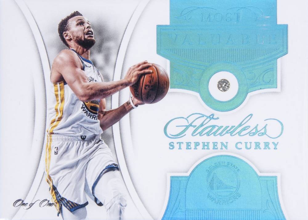 2017 Panini Flawless Stephen Curry #140 Basketball Card