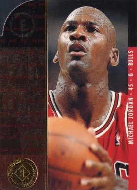 1994 SP Championship Michael Jordan #4 Basketball Card