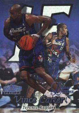1998 Flair Showcase Legacy Collection  Vince Carter #25M Basketball Card