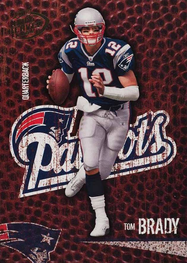 2004 Playoff Hogg Heaven Tom Brady #58 Football Card