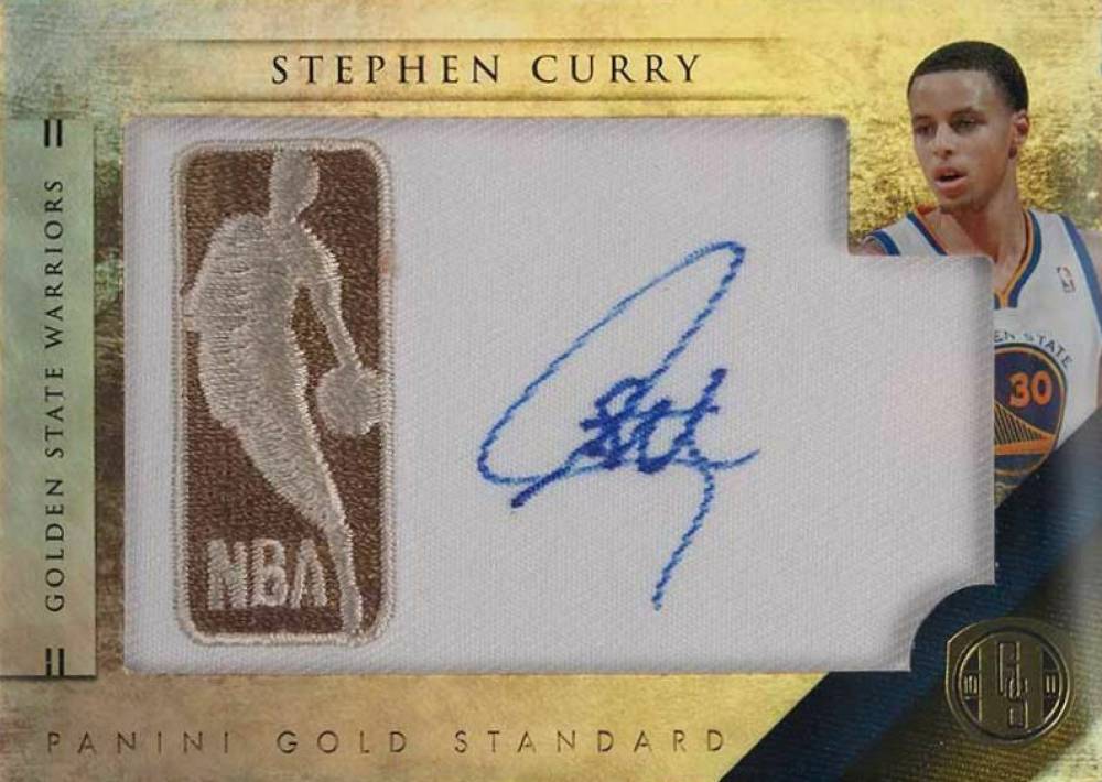 2010 Panini Gold Standard Gold NBA Logos Stephen Curry #47 Basketball Card