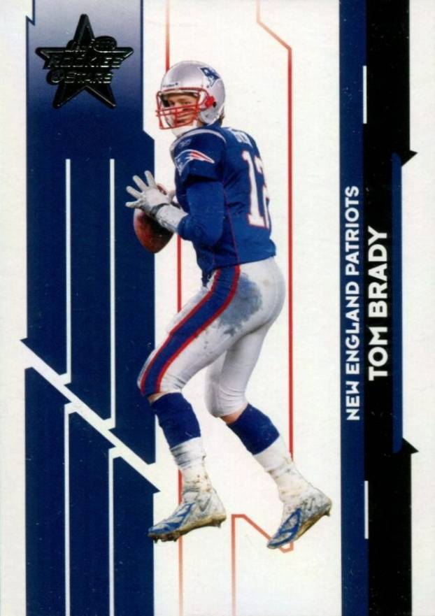 2006 Leaf Rookies & Stars Tom Brady #65 Football Card