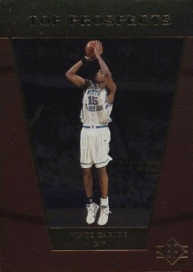 1998 SP Top Prospects Vince Carter #42 Basketball Card