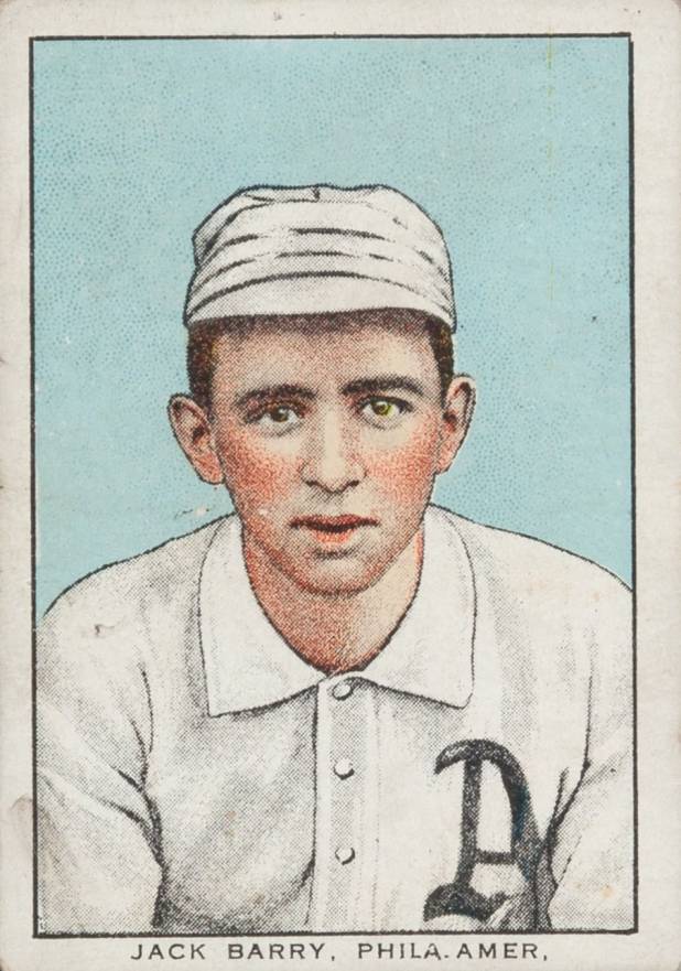 1911 Martens Bakery Jack Barry #2 Baseball Card