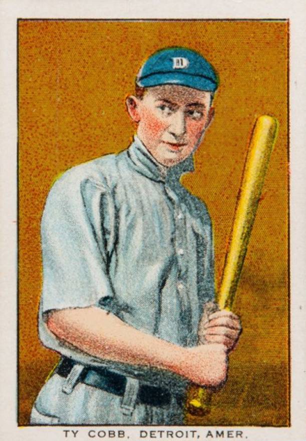 1911 Weber Bakery Ty Cobb #9 Baseball Card