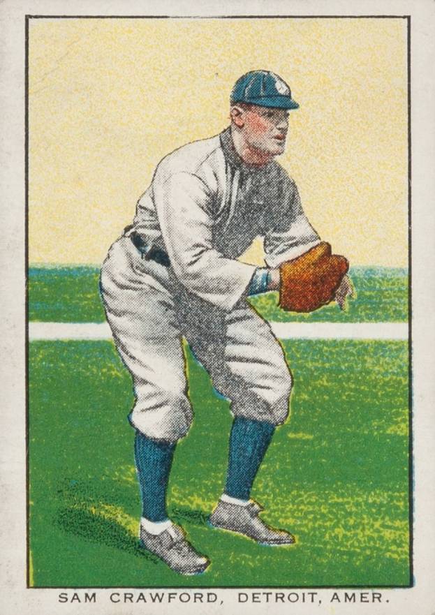 1911 Weber Bakery Sam Crawford #13 Baseball Card