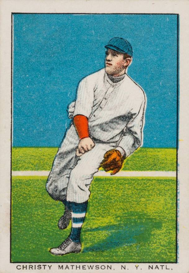 1911 Butter Krust Christy Mathewson #22 Baseball Card