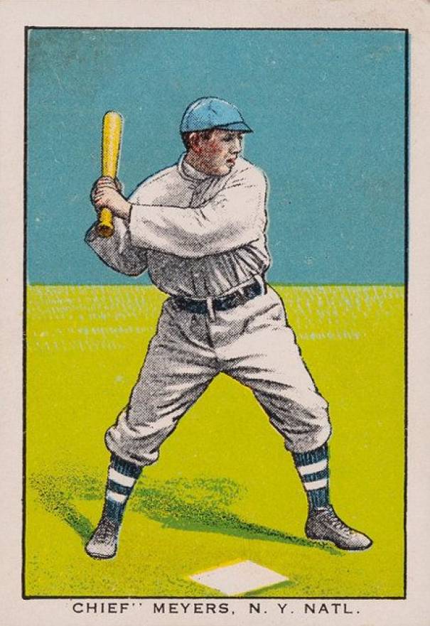 1911 Weber Bakery Chief Meyers #24 Baseball Card