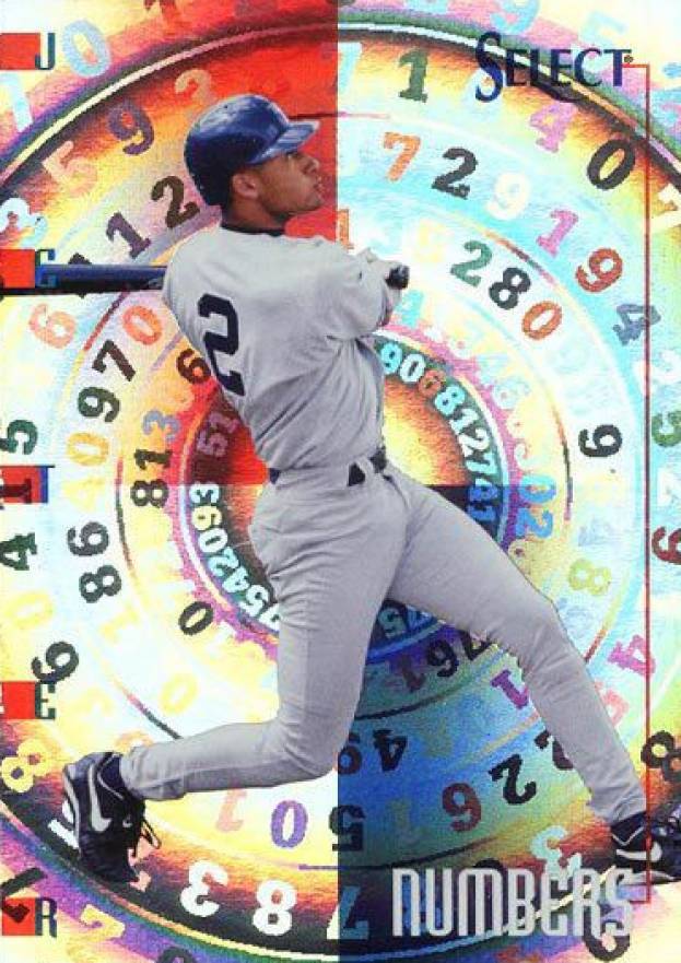 1998 Select Numbers Derek Jeter #13 Baseball Card