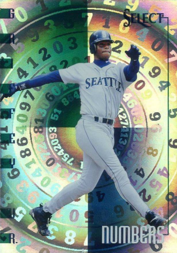 1998 Select Numbers Ken Griffey Jr. #3 Baseball Card