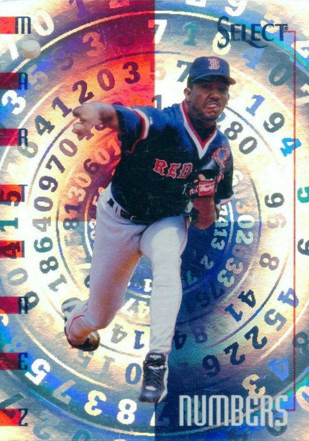 1998 Select Numbers Pedro Martinez #16 Baseball Card
