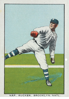 1911 Weber Bakery Nap Rucker #26 Baseball Card