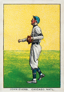 1911 Weber Bakery Johnny Evers #14 Baseball Card