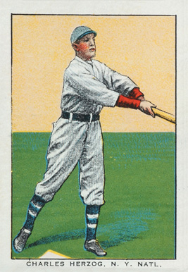 1911 Weber Bakery Buck Herzog #18 Baseball Card