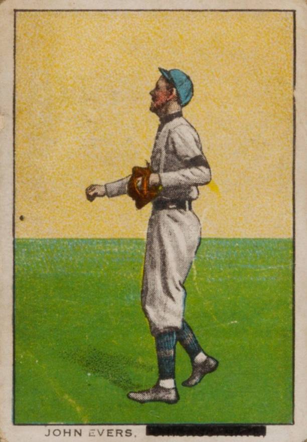 1911 Weber Bakery Johnny Evers #15 Baseball Card