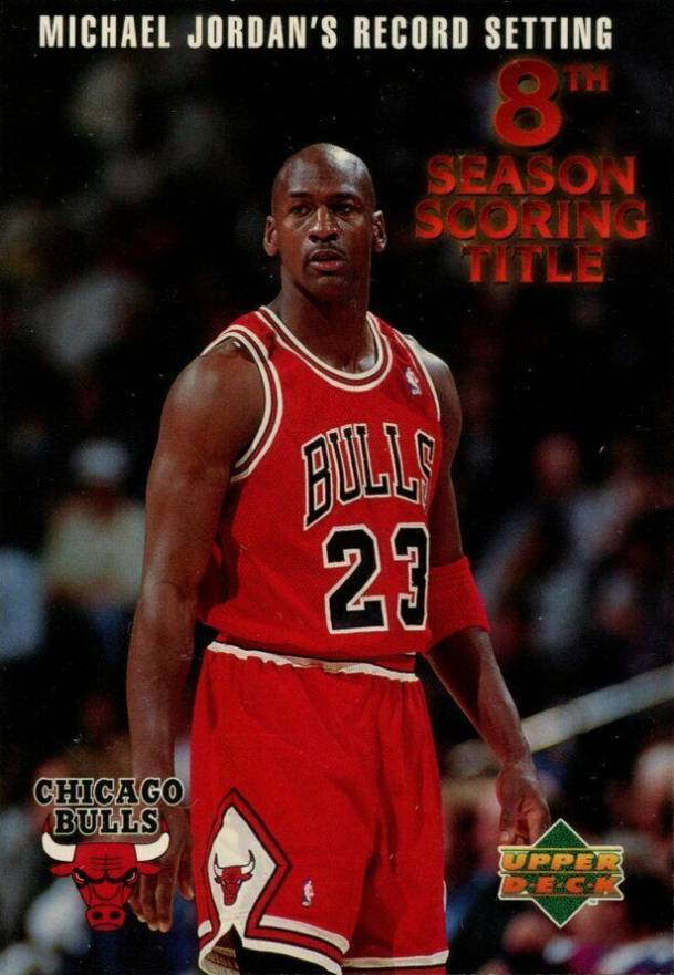 1995 Upper Deck Jordan Collection Michael Jordan # Basketball Card
