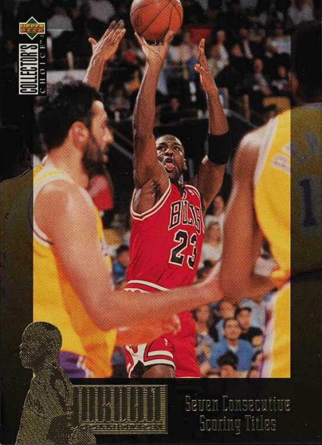 1995 Upper Deck Jordan Collection Michael Jordan #JC9 Basketball Card