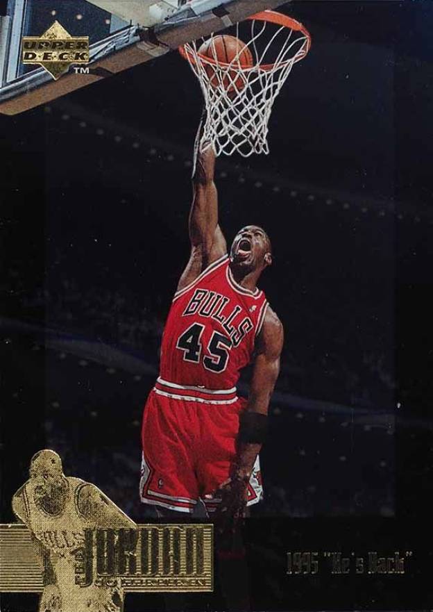 1995 Upper Deck Jordan Collection Michael Jordan #JC15 Basketball Card