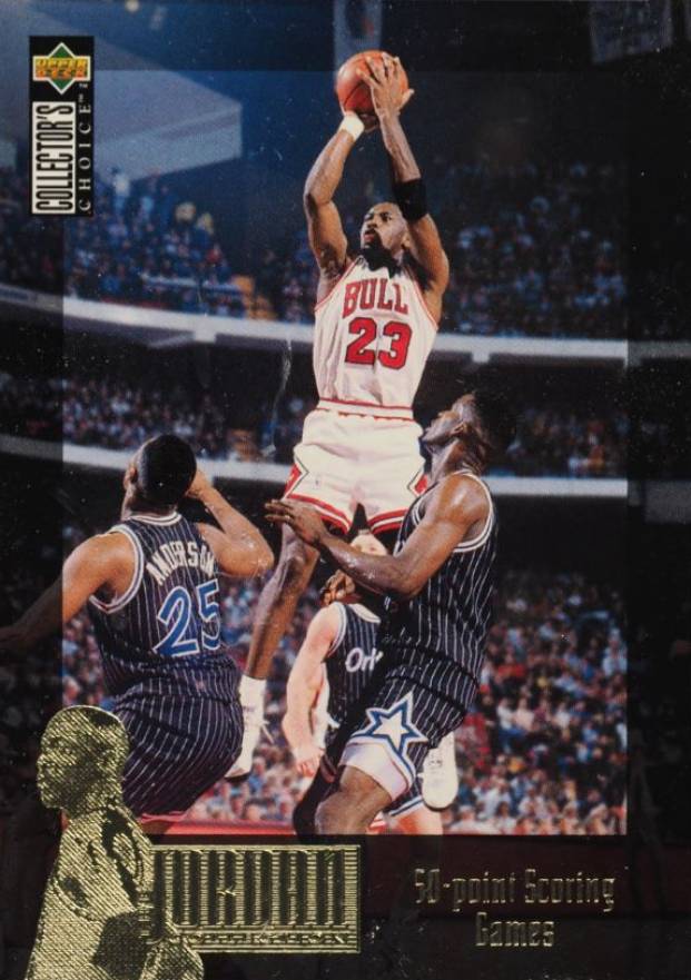 1995 Upper Deck Jordan Collection Michael Jordan #JC10 Basketball Card