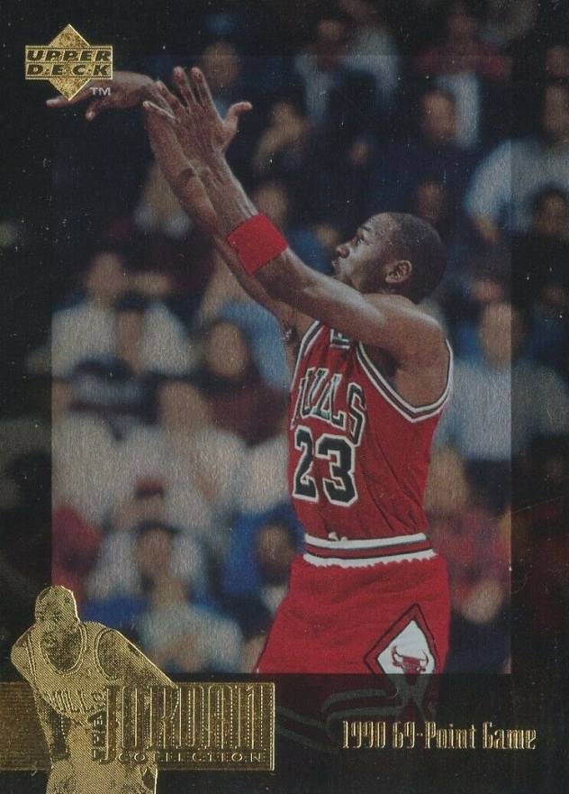 1995 Upper Deck Jordan Collection Michael Jordan #JC14 Basketball Card