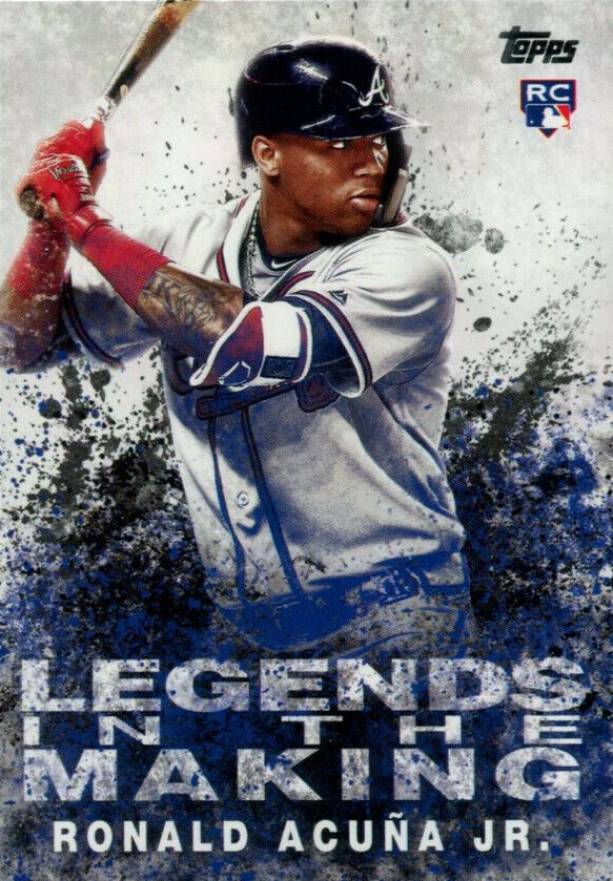 2018 Topps Update Legends in the Making Ronald Acuna Jr. #LITM-1 Baseball Card