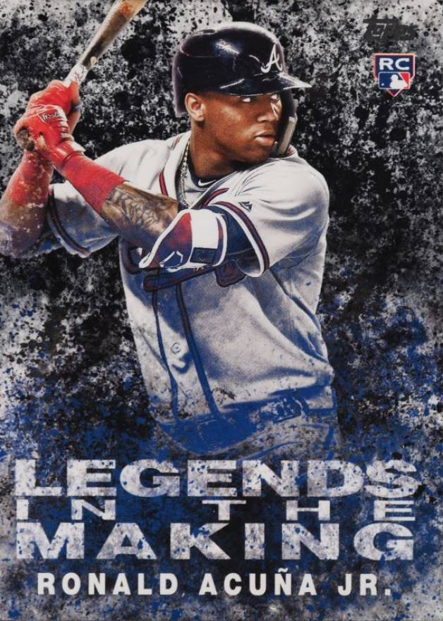2018 Topps Update Legends in the Making Ronald Acuna Jr. #LITM-1 Baseball Card