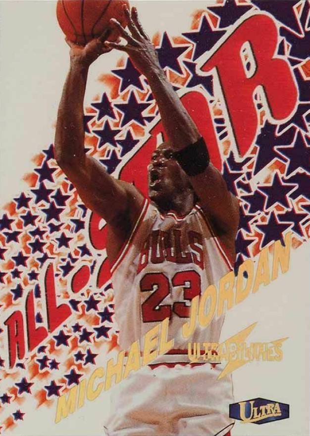 1997 Ultra Ultrabilities Michael Jordan #1 Basketball Card